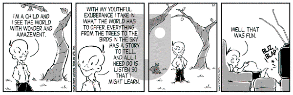 Cow and Boy Classics on Saturday November 11, 2006 Comic Strip