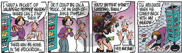 Rose is Rose on Wednesday April 7, 2010 Comic Strip