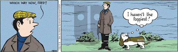 Fred Basset on Friday December 11, 2009 Comic Strip