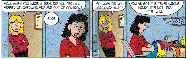 Luann on Friday April 29, 2005 Comic Strip