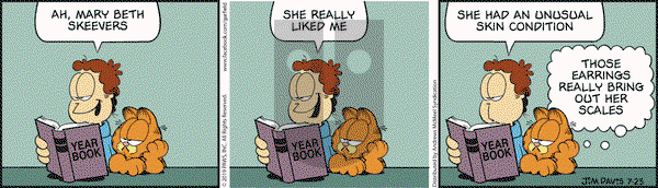 Garfield on Tuesday July 23, 2019 Comic Strip