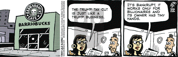 La Cucaracha on Wednesday November 29, 2017 Comic Strip