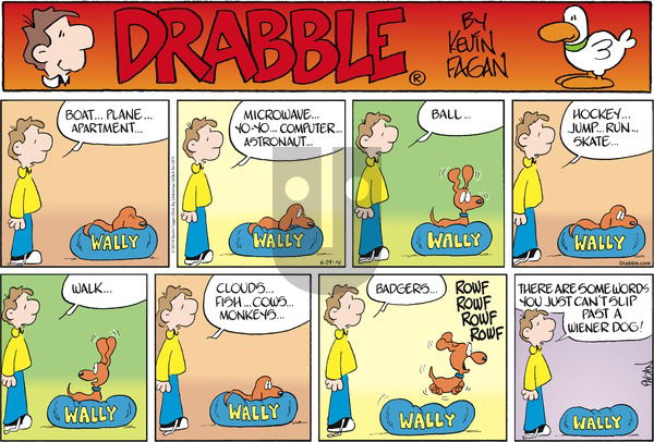 Drabble on Sunday June 29, 2014 Comic Strip