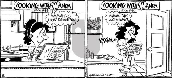 Baby Blues on Sunday September 16, 1990 Comic Strip