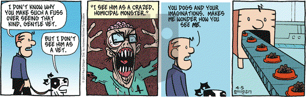 Pooch Cafe on Wednesday April 5, 2017 Comic Strip