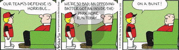 The Born Loser on Saturday June 28, 2014 Comic Strip