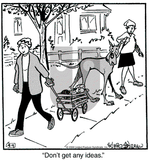 Marmaduke on Tuesday April 4, 2006 Comic Strip