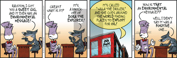 Ink Pen on Monday October 10, 2011 Comic Strip