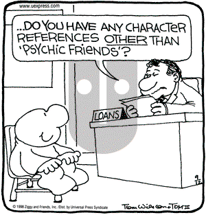 Ziggy on Saturday September 12, 1998 Comic Strip