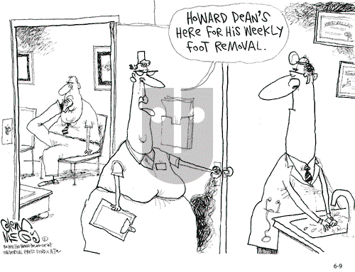 Glenn McCoy on Thursday June 9, 2005 Comic Strip