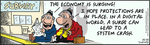Frank and Ernest on Wednesday October 10, 2018 Comic Strip