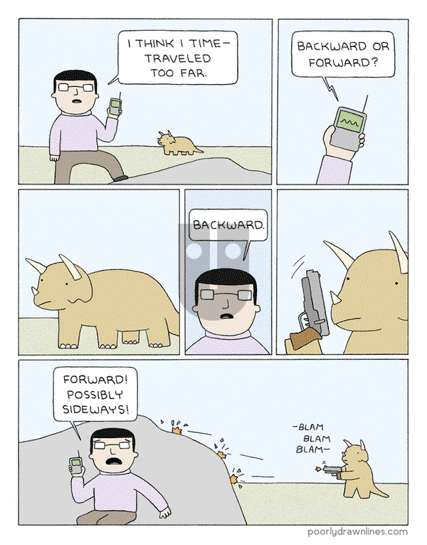 Poorly Drawn Lines on Wednesday September 7, 2016 Comic Strip