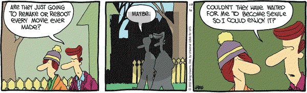 The Buckets on Wednesday October 10, 2012 Comic Strip