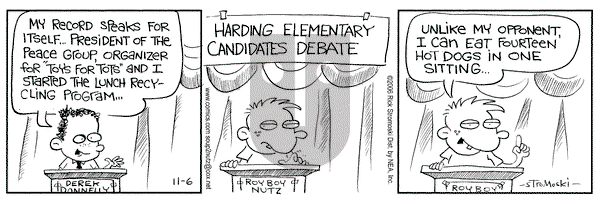 Soup to Nutz - Old on Monday November 6, 2006 Comic Strip