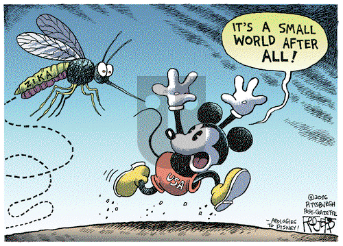 Rob Rogers on Thursday August 4, 2016 Comic Strip