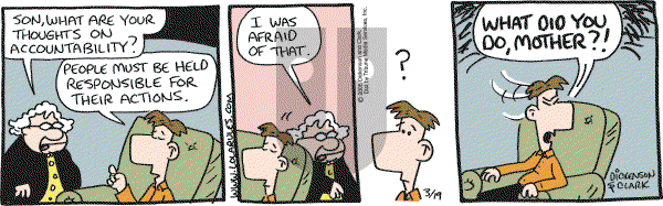 Lola on Saturday March 19, 2005 Comic Strip