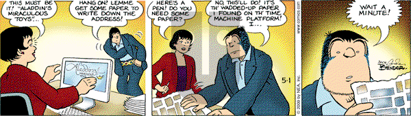 Alley Oop on Friday May 1, 2009 Comic Strip