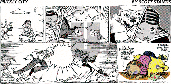 Prickly City on Sunday November 6, 2005 Comic Strip