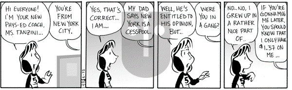 Barkeater Lake on Saturday July 14, 2007 Comic Strip