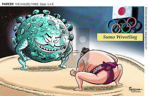 ViewsAsia on Monday July 19, 2021 Comic Strip