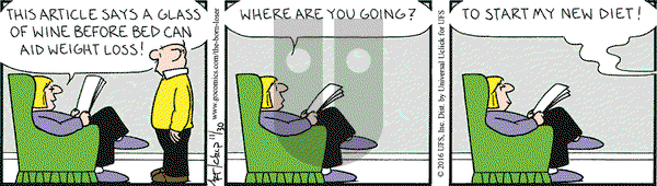 The Born Loser on Wednesday November 30, 2016 Comic Strip