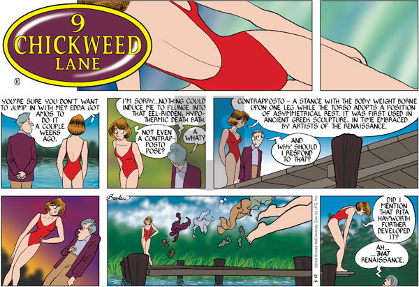 9 Chickweed Lane on Sunday May 17, 2009 Comic Strip