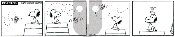 Peanuts on Monday April 18, 1966 Comic Strip