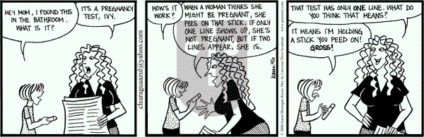 Clear Blue Water on Monday December 11, 2006 Comic Strip