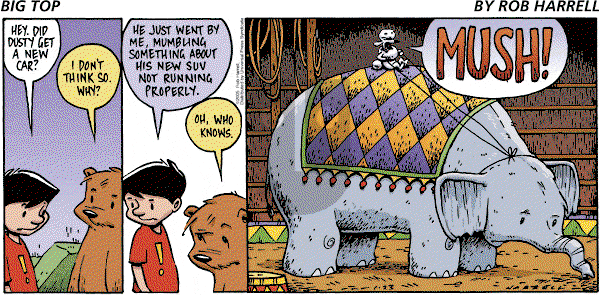 Big Top on Sunday January 23, 2005 Comic Strip
