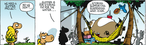 Over the Hedge on Monday June 19, 2017 Comic Strip