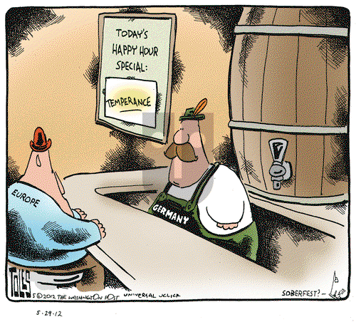 Tom Toles on Tuesday May 29, 2012 Comic Strip