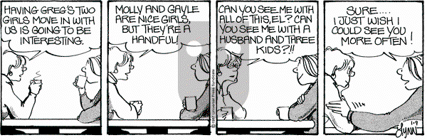 For Better or For Worse - Friday January 9, 1987 Comic Strip