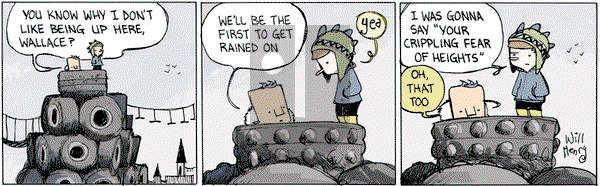 Wallace the Brave on Monday January 2, 2017 Comic Strip