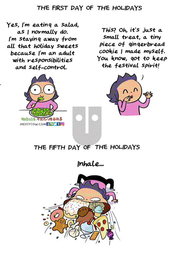 Messycow Comics - Monday December 31, 2018 Comic Strip