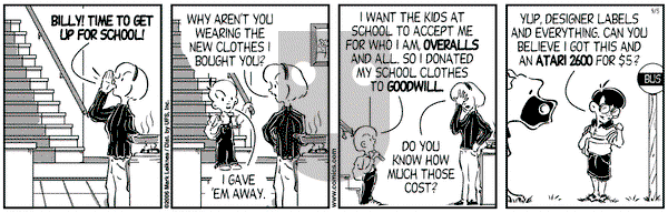Cow and Boy Classics on Tuesday September 5, 2006 Comic Strip
