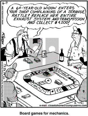 Close to Home on Thursday June 7, 2001 Comic Strip