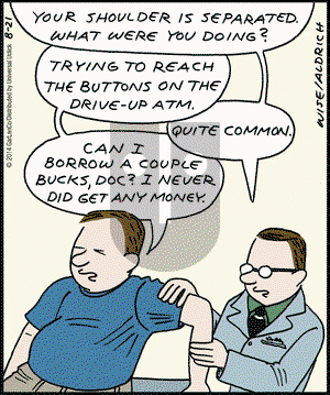 Real Life Adventures on Thursday August 21, 2014 Comic Strip
