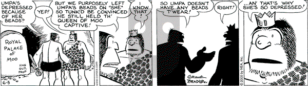 Alley Oop on Monday June 5, 2000 Comic Strip