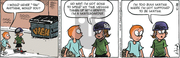 Cleats on Friday April 28, 2006 Comic Strip
