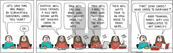 Cathy Classics - Wednesday December 10, 2008 Comic Strip