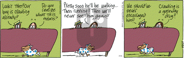 The Knight Life - Wednesday March 16, 2011 Comic Strip