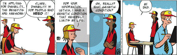 Lucky Cow on Monday April 4, 2005 Comic Strip