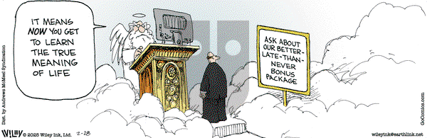Non Sequitur - Friday February 28, 2025 Comic Strip