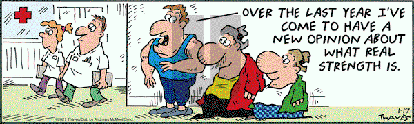 Frank and Ernest on Tuesday January 19, 2021 Comic Strip