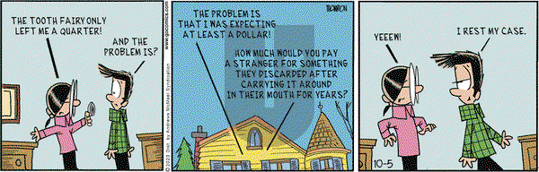 Grand Avenue on Thursday October 5, 2023 Comic Strip