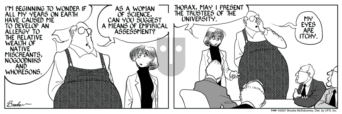 9 Chickweed Lane - Friday July 20, 2007 Comic Strip