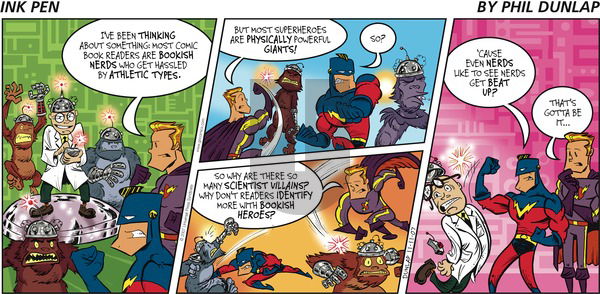 Ink Pen on Sunday November 11, 2007 Comic Strip