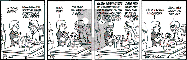 Doonesbury on Tuesday May 15, 1979 Comic Strip