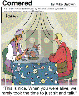 Cornered on Saturday April 8, 2017 Comic Strip