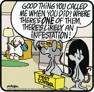 Ziggy on Monday September 15, 2025 Comic Strip